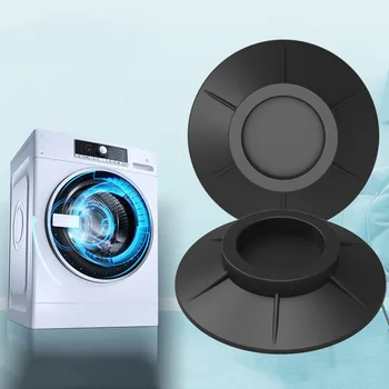 4Pcs Anti-vibração Almofada do Pé de redução de Ruído de absorção de Choque Máquina de Lavar roupa Pés Mut Proteção Tapete Anti-derrapante Almofada do Pé Secador de