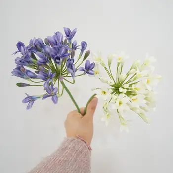 Prática de Flores Artificiais Tempo-resistente e Fácil de Cuidar Leve, de Bom Efeito Visual de Simulação Flor