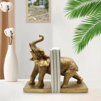 Elefante Estatueta Bookfile Criativo Independente Nórdicos Arte Aparador de Livro de Titular para o Quarto Balcão de TV Armário Estante Home